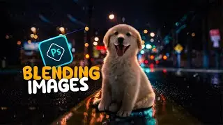 BLENDING TWO IMAGES IN PHOTOSHOP (TUTORIAL)