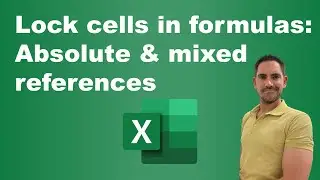 Lock cells in formulas: Absolute & mixed referencing in Excel/G Sheets