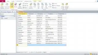 Databases with Microsoft Access 5 –Importing External Data from Excel