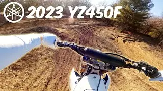 Shredding the ALL NEW 2023 Yamaha YZ450F!