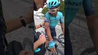 This is real cyclist character!Our Simone Velasco after crash continues racing until the finish! 💪