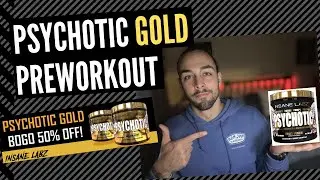 PSYCHOTIC GOLD PREWORKOUT REVIEW! | Crushed my workout on this stuff!