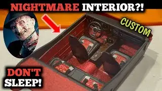 MPC: 71 Dodge Demon Part 3: Custom Interior & Flocking: Real NIGHTMARE?!