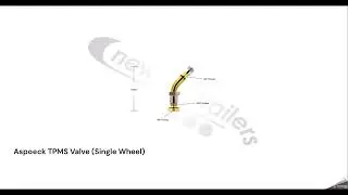 N1010555 - Aspoeck TPMS Valve (Single Wheel)