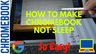 How to Keep Awake Chromebook from Sleeping | How to Disable Chromebook Sleep Mode