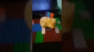 Lego guy eating food pt 19 #lego #shorts