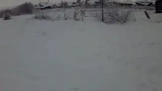 Второе мая выпал снег!!!