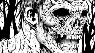Drawing and Inking a Zombie Character