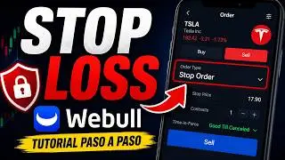 ✅ How to Place a STOP LOSS on Webull APP🔴Tutorial on how to CONFIGURE a Stop Loss CORRECTLY