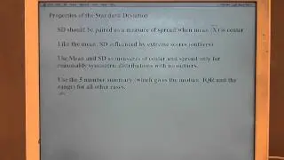 Standard Deviation