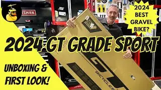 2024 GT Grade Sport Gravel Bike Unboxing & First Look