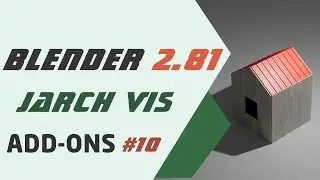 Blender 2.81 Аддон JARCH-Vis