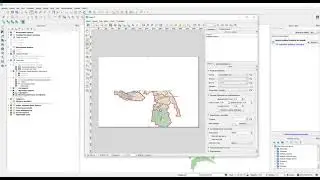 Создание макета карты с заданным масштабом в NextGIS QGIS