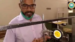Deflection of Beam/ Beam deflection/डिफ्लेक्शन ऑफ बीम/एस ओ एम लैब