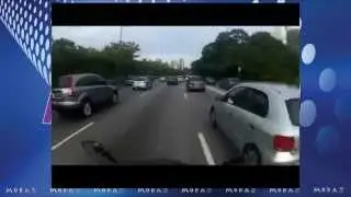 MORAtvnews-ESCAPE A TODA VELOCIDAD DE ASALTANTES EN MOTOCICLETA