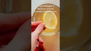 Lemon Honey Tea with Real Gondhoraj Lemons?!