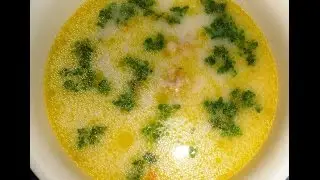 Сырный суп с фрикадельками