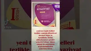 yeni test toplusu 2023 Riyaziyyat