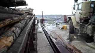 шторм на реке обь!!!№1storm on the river Ob !!! №1