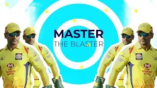 Master the Blaster CSK version | Dhoni | IPL | CSK | CSK vs SRH | IPL Final