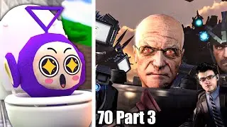 THE END OF SKIBIDI TOILET! 70 PART 3! | Tinky Winky Reacts: Skibidi Toilet New Seasons (70-1)