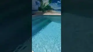 Бассейн готов. Жилье у моря.