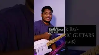 Best Electric Guitars Budget 20k -30K (250 $-350 $) For Beginners#shorts #guitar