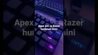 Apex pro mini switches vs Razer huntsman tkl te