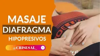 MASAJE para liberar DIAFRAGMA - Ayuda a hacer los hipopresivos HFI