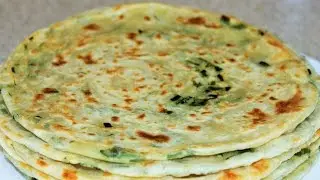 CHINESE PHAF FLATTEN BREADS WITH GREEN ONIONS! Affordable and very tasty!