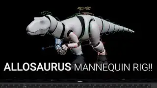 Rig Dinosaurs - Hive Autorigger - Included Rig