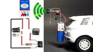 car parking sensor project circuit / sensor project