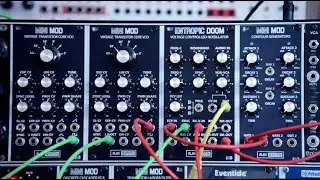 Huge analog sound with Entropic Doom (Noisillator) module from AJH Synth