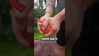 Kann man einen Apfel mit den bloßen Händen zerbrechen?🍏