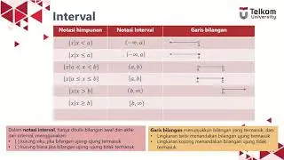 Kalkulus | Sistem Bilangan Riil (Part 2) - Notasi dan Sifat Bilangan Riil