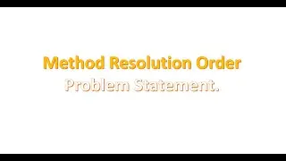 MRO  Introduction - Problem Statement
