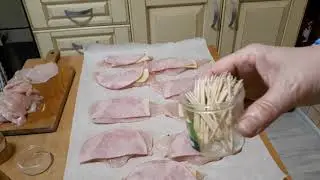 Roladki drobiowe w 30 min.-involtini di pollo in 30min.//Mangiare u Ewki