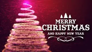 #23 Trapcode Particular Tutorial: Christmas Tree Merry Christmas Background ❤ After Effects Tutorial