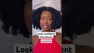 Let’s talk confidence!  #confidence #confidentwoman #posture