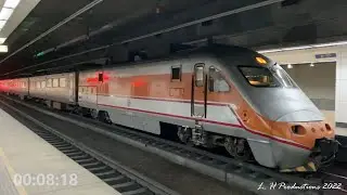 暴走 · PP自強號 | 松山大迫力加速34秒出站 (附碼表) | TRA PP E1000 GEC-Alsthom GTO-VVVF
