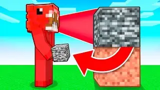 Minecraft pero Consigo Cada Bloque Que Miro!