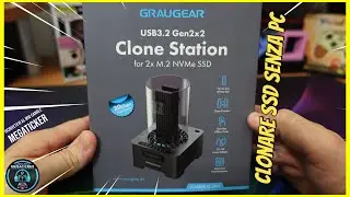 GRAUGEAR Clone Station SSD M.2 NVMe : Clonare non è mai stato così Semplice ANCHE SENZA PC !