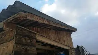 Бюджетно и красиво подшили ветриницы.