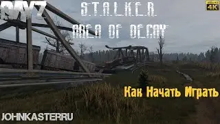 Как Начать Играть в ☢ S.T.A.L.K.E.R.: Area of Decay ☢ DayZ S.T.A.L.K.E.R. [4k]