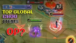 I TRIED TOP GLOBAL CHOU ITEMS AND EMBLEM