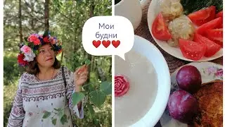 229с.Мамулечка на ПП. Мои будни, выбираю наряд, огород, моё меню. 19.07. 2024 г. ❤️❤️❤️
