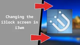 Changing the default i3lock image in i3wm