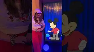 doing impressions with MICKEY MOUSE at d23???? #d23creators #d23