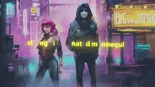LukHash & Meredith Bull -  Big in Japan (Lyric Video)