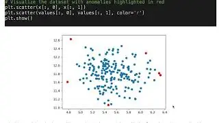 Anomaly Detection Example with Gaussian Mixture in Python
